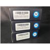 Image 3 : 3 Masbrill LED Light-Up Dog Collars - Rechargeable/Rainproof Super-Bright Design (Size M - Blue) New