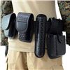Image 2 : Rocotactical 8-in-1 Police Duty Belt Rig/Law Enforcement Duty Belt with Pouches (Black/Large) New