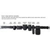 Image 8 : Rocotactical 8-in-1 Police Duty Belt Rig/Law Enforcement Duty Belt with Pouches (Black/Large) New