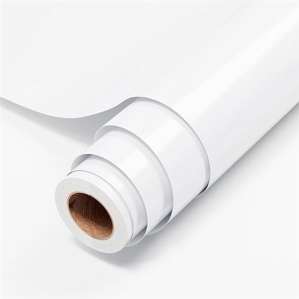 2 Rolls White Permanent Vinyl (12" x 10FT) For Cricut/DIY Crafts, Custom Decals, Mugs, etc. New