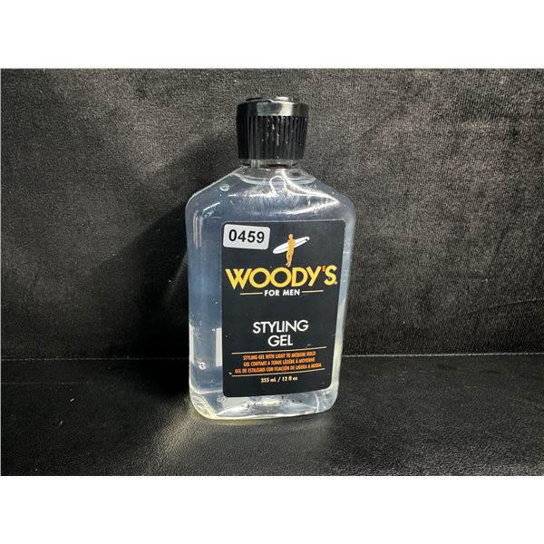 Woody's Styling Gel for Men (355ml) Styling Gel with Light to Medium Hold - New
