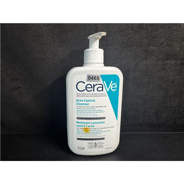 CeraVe Acne Control Cleanser (473ml) 2% Salicylic Acid Acne Treatment Gel - New