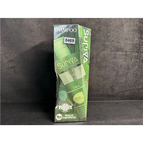 SUPIYA 2-in-1 Antidandruff Shampoo & Conditioner - Deep Cleans & Refreshes/Hydrates & Softens Hair