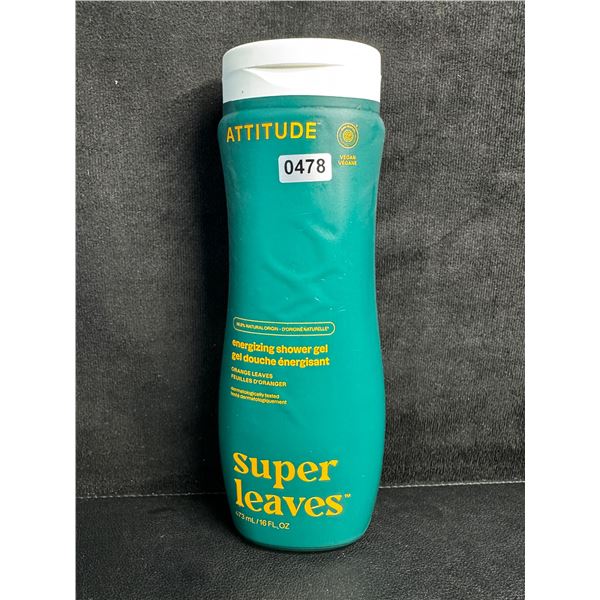 ATTITUDE Super Leaves Energizing Shower Gel (473ml) Orange Leaves - New
