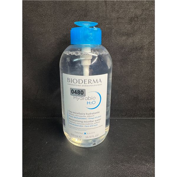 BIODERMA Hydrabio H20 Moisturizing Micellar Water (500ml) Cleanses, Softens, & Removes Makeup