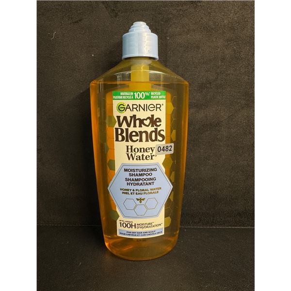 Garnier Whole Blends Honey Water Moisturizing Shampoo (828ml) For Dry Hair & Scalp - New