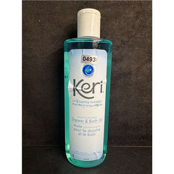 Keri Long Lasting Hydration Moisturizing Shower & Bath Oil (450ml) - New