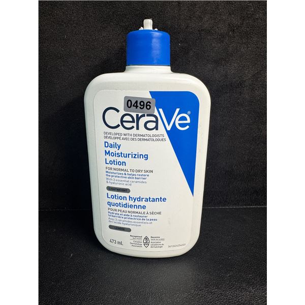 CeraVe Daily Moisturizing Lotion (473ml) For Normal to Dry Skin - New (*Broken Nozzle)