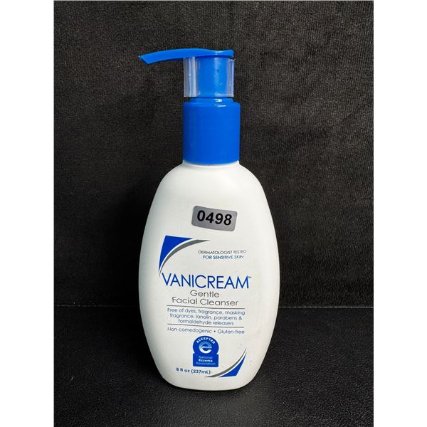 VANICREAM Gentle Facial Cleanser (237ml) Free of Dyes/Fragrance - New