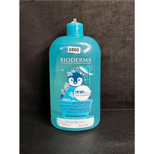 BIODERMA ABCDerm Foaming Gel/Gentle Skin Cleanser for Babies & Children (1L) *Broken Nozzle