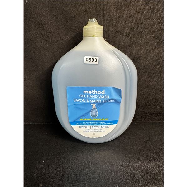 Method Gel Hand Wash Refill (1L Bottle) Sea Minerals Scent - New