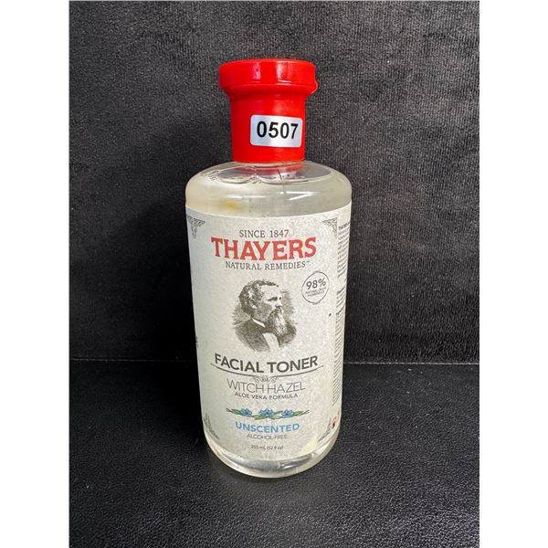 THAYERS Natural Remedies Witch Hazel Facial Toner (355ml) Unscented; Aloe Vera Formula - New