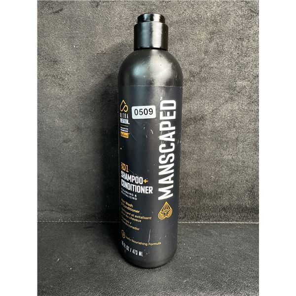 MANSCAPED 2-in-1 Shampoo + Conditioner (473ml) Ultra Premium Formula - New