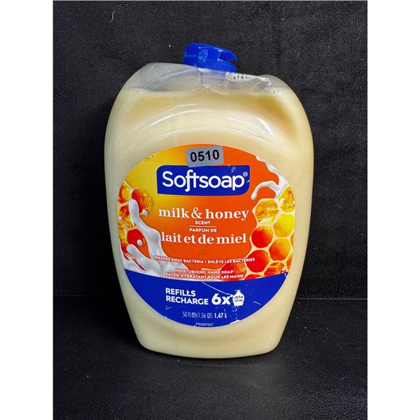 Softsoap Milk & Honey Moisturizing Hand Soap Refill (1.47L) - New