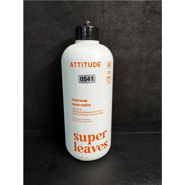 ATTITUDE Super Leaves Orange Blossom & Eucalyptus Hand Soap (473ml) New