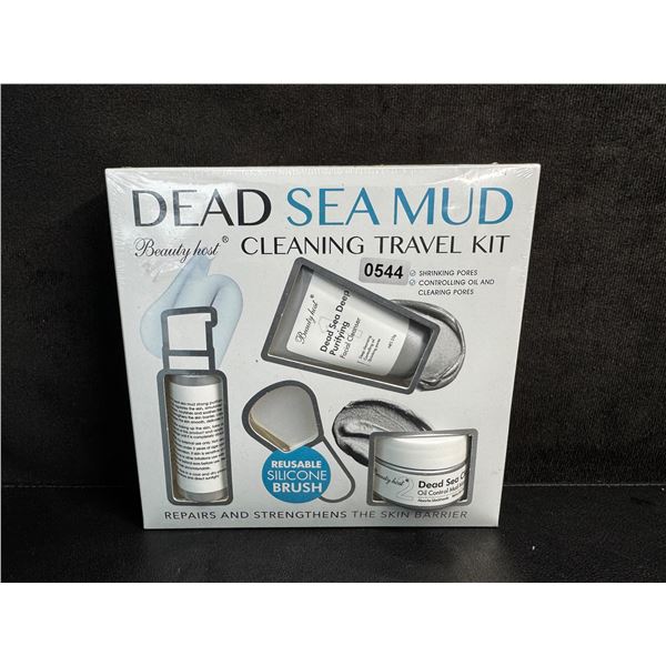 BeautyHost Dead Sea Minerals Cleaning Travel Kit - Repairs & Strengthens The Skin Barrier - New