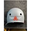 Image 4 : Triple Eight Dual Certified Multi-Sport Helmet - Size L/XL - Grey - New in Box!