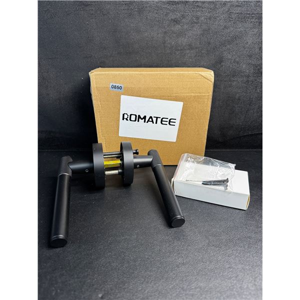 Romatee Door Lock - Matte Black - New in Box