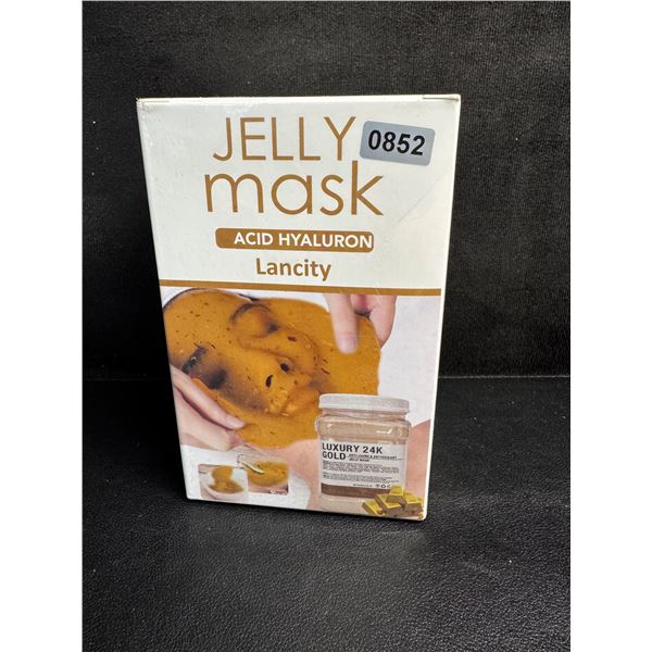 1 Box of Lancity Luxury 24K Gold Anti-Aging & Antioxidant Jelly Mask - New Sealed