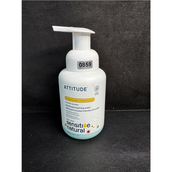 ATTITUDE Sensitive Natural Hair & Body Foaming Wash (250ml) - New