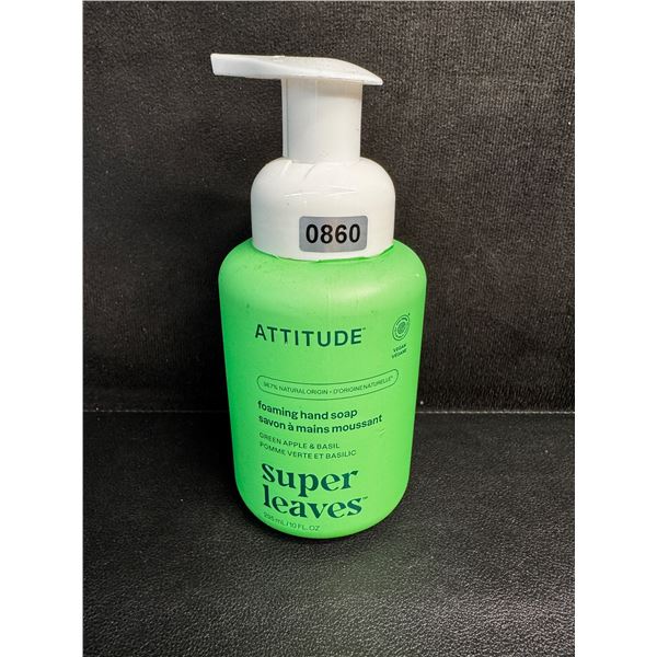 ATTITUDE Super Leaves Green Apple & Basil Foaming Hand Soap (295ml) - New