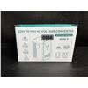 Image 8 : 1 Travel Adapter; 6-in-1 220V to 110V AC Voltage Converter w/ USB-C & USB-A Ports - New