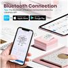 Image 2 : Mini Portable Smart Bluetooth Sticker and Photo Printer PM290C Full Wireless - New