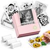 Image 1 : Mini Portable Smart Bluetooth Sticker and Photo Printer PM290C Full Wireless - New