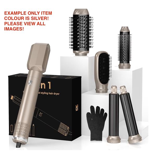 6 IN 1 Multifunctional Styling Hair Dryer Kit - New