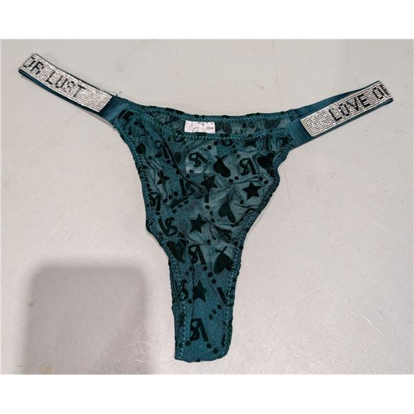 Love or Lust branded thong - RED - 24 SMALL