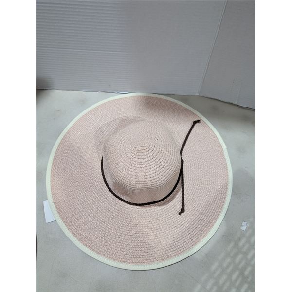 Wide Brim Hat - 10 PINK