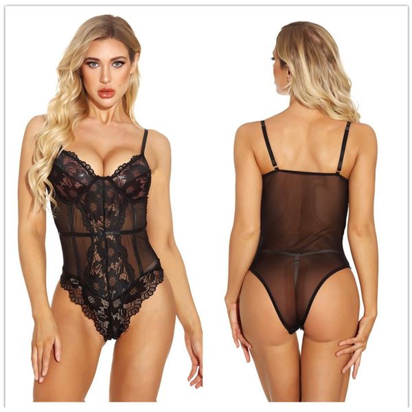 Mary - BLUE bodysuit - one X-LARGE