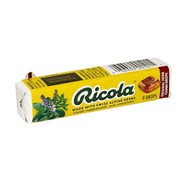 Ricola Original Swiss Herb Candies 20-Pack 9 Per Pack