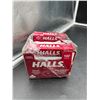 Image 3 : Halls Cherry Flavour Throat Lozenges 17 Packs x 9 Pieces Each