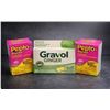 Image 1 : Lot of 2 Pepto-Bismol (12)  Chewables and Gravol Ginger Chewables Tablets (20)