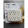 Image 2 : Woods Wall Tap 6-Outlet Power Adapter