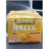 Image 3 : Halls Honey Lemon Flavour Cough Drops, 20 × 9 lozenges