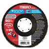 Image 1 : Pack of 3 Mibro  4-1/2″ x 7/8″ Type 29 Flap Discs, 60 Grit