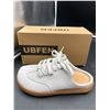 Image 3 : UBFEN Womens Slippers Arch Support Suede Leather Mules Comfortable Outdoor Indoor Slip On House Lace
