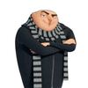 Image 1 : 4-Piece Gru Halloween Cosplay Costume Set with Scarf and Accessories