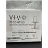 Image 3 : VIVO Black Heavy Duty Grommet Kit for Desk Monitor Mount Stands, Sturdy 4 Inch Grommet Mount with Ha