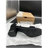 Image 5 : AMOJI Women Low Heel Chunky Pump Ankle Strap Heeled Sandals 301 Size 6 – 6.5
