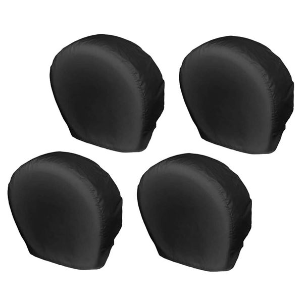 Tire Storage Tote 32-34.75 Inch XL, 4-Pack, Black