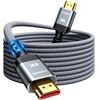 Image 1 : Snowkids 8K HDMI Cable with Nylon Braided Design 10′