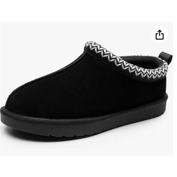 Dream Pairs Women’s Black Slippers, Size US 6/7