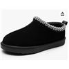 Image 1 : Dream Pairs Women’s Black Slippers, Size US 6/7