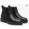 Image 1 : Dream Pairs Women’s Chelsea Black Ankle Boots – Size US 9