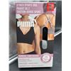 Image 2 : Puma 2-Pack Seamless Sports Bras With Convertible Straps – Size Medium