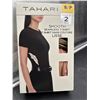Image 2 : Tahari Smooth Seamless T-Shirt 2 Pack, Size Small