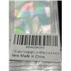 Image 3 : Lot of 2 – 100 Pack Holographic Ziplock Bags Smell Proof Packaging Bags White 2.4 x 3.9 Inc